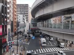 9：55　
西日暮里の駅を出てワンブロック歩いてエレベーターで地上駅へ。


