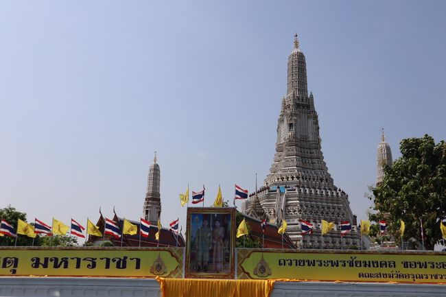 ワットアルンが見えていたので安心して下船。