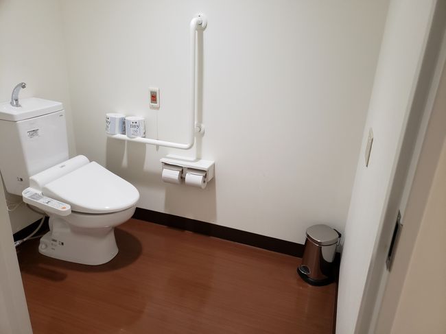 トイレは、点滴を持ったまま入れるように広くて、綺麗です。