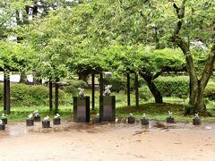 出雲大社 神苑の縁結びの兎