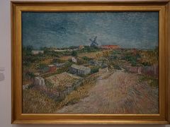 国内で、これまで何度も開催されてきたゴッホ展。その多くはクレラーミュラー美術館などのオランダの所蔵作品が中心でしたが、今回は10か国、25の地域から、これまで紹介されることが少なかった貴重な作品も多く楽しめました。写真は出展されていた「モンマルトルの家庭菜園」1887年　アムステルダム市立美術館所蔵※本展覧会での写真撮影ではありません。