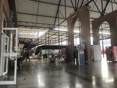 マラガのバスターミナル。
