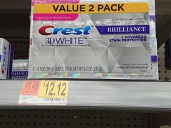 写真はSafewayで取ったものではないのですが（たしかWalmartで撮った）、この写真のWalmartより安かったのでSafewayで同じ2パックを購入！！

*使用感などは別の旅行記（購入品＆お土産編）で書きますね！

