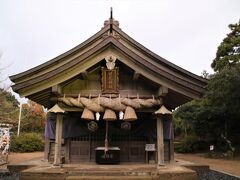 白兎神社　拝殿