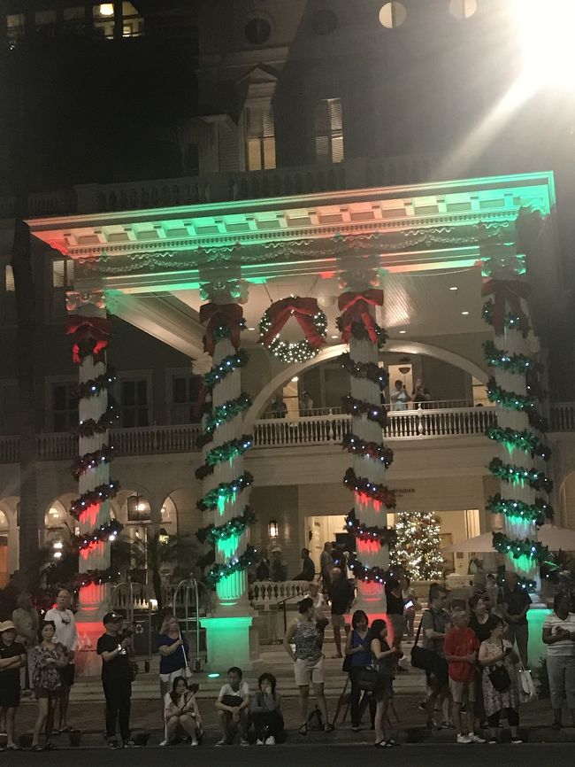 ホノルルマラソンの朝