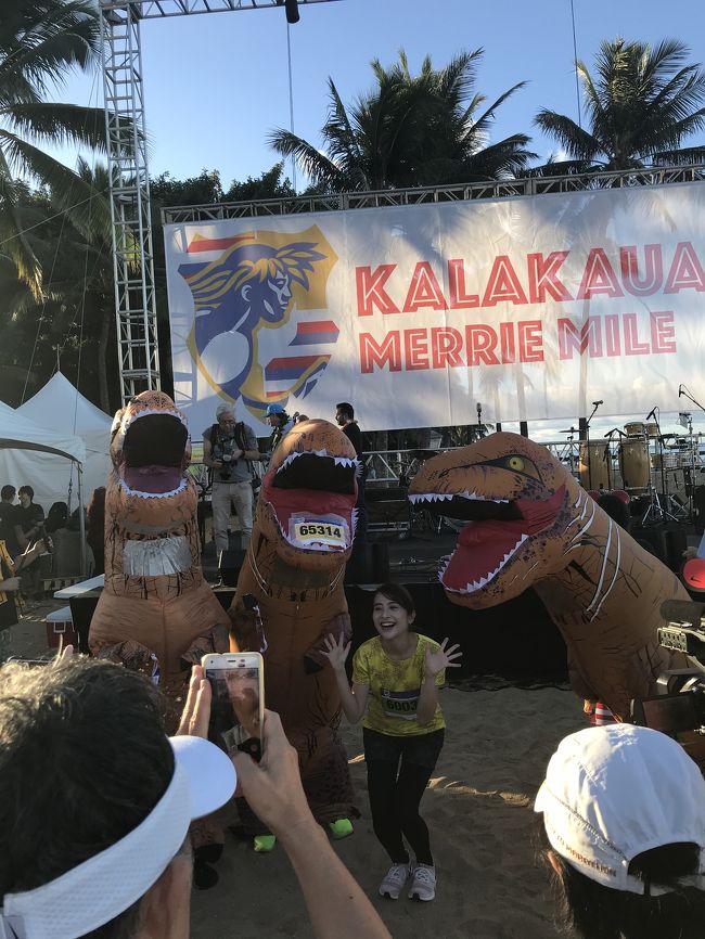 一緒に走ったダイナソー