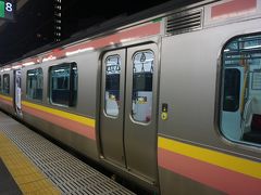 ●JR新潟駅

外は真っ暗で、面白くなかった車窓(笑)。
うつらうつらしながら、JR新潟駅に到着しました。
