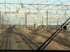 もうすぐ小牛田駅。