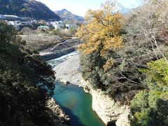 神橋から上流を眺めた
桂川渓谷