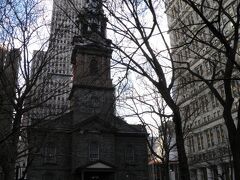 9/11跡地のすぐそばにあるセント・ポール礼拝堂。