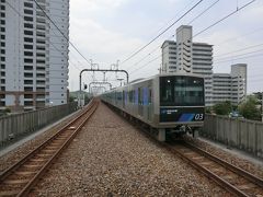 電車が来ました。
乗りましょう。

②あおなみ線:名古屋行
野跡.11:16→名古屋.11:37