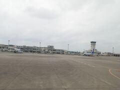 9:05　新石垣空港に到着しました。