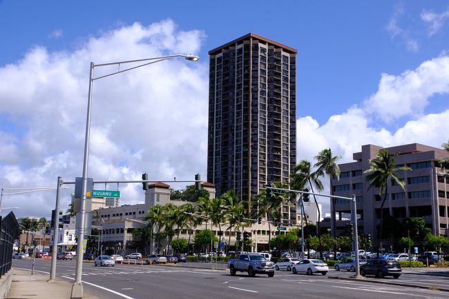 ダウンタウンの高層ビル。
