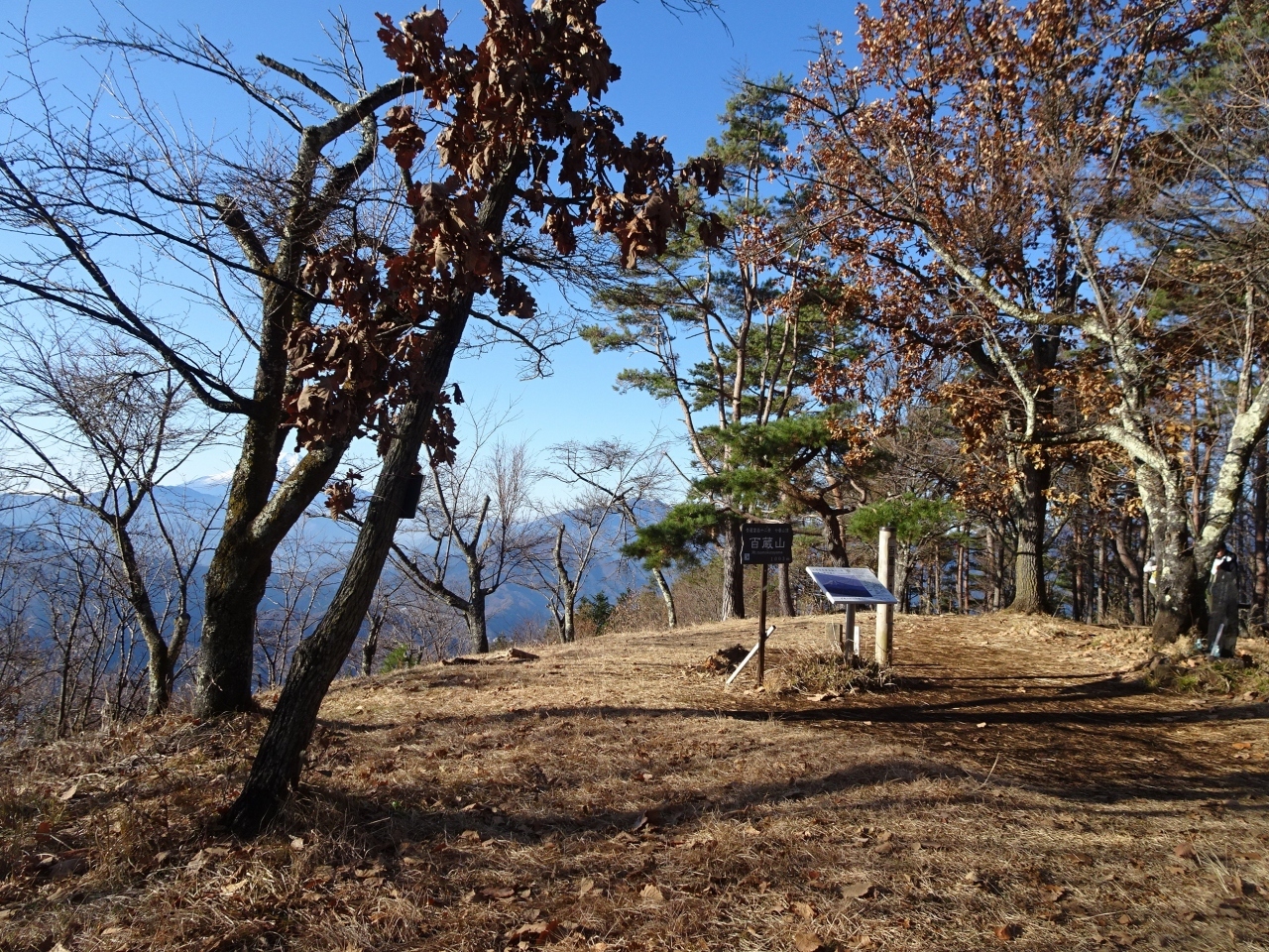 百蔵山（標高1003m）に登頂！