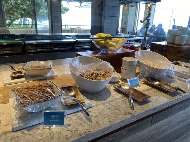 シリアルとフルーツ