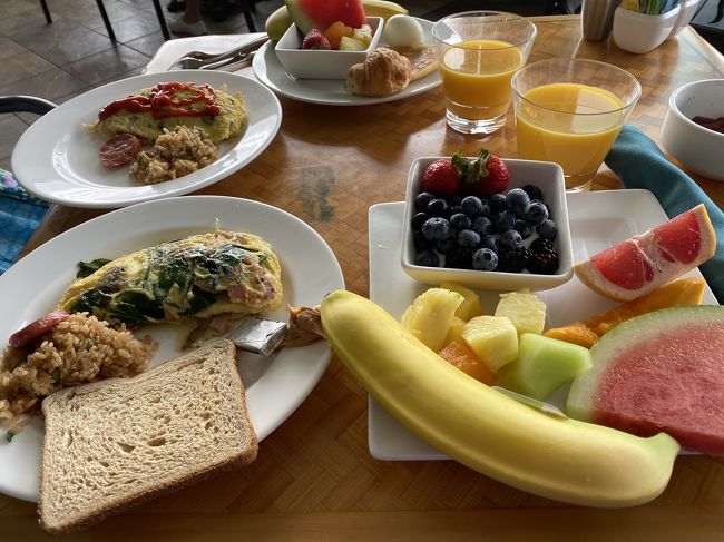 好きなものだけチョイス。<br />オムレツは、私がオーダーしたもの違い今ひとつでした。<br />適当すぎます、ガッカリ。