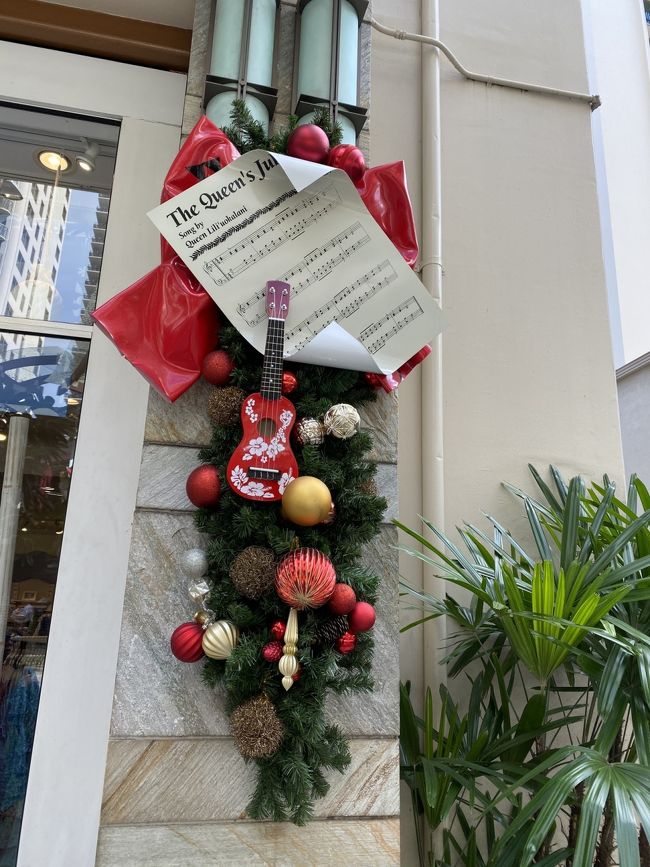 ギターがついたオーナメント