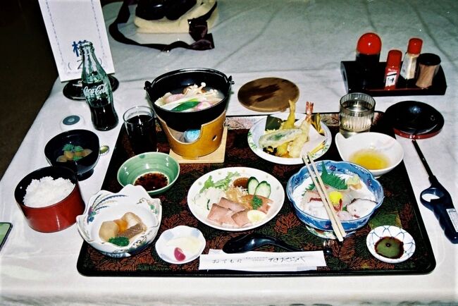 ビジネスプランの夕食ですが、質・量とも十分だった。