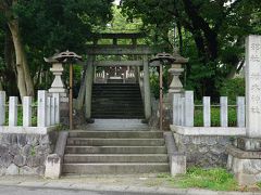●村木神社

一番最初にやって来た場所は、村木神社です。
「織田信長戦いの跡」案内にも出ていた神社です。