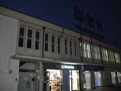 　仁川駅に着きました。
　この時点で午後5時40分頃、月尾海列車の運転は午前10時から午後6時までとのことですが、