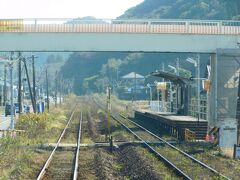 2019.12.15　伊万里ゆき普通列車車内
本牟田部は唐津線にしかホームがない。