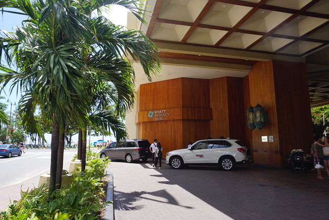 今回泊まった、ハイアットリージェンシーワイキキ！