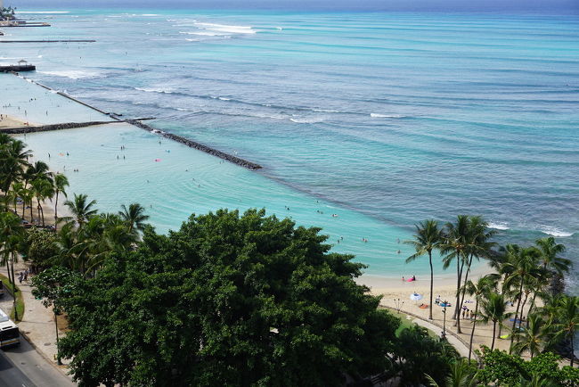 ホテルからの景色