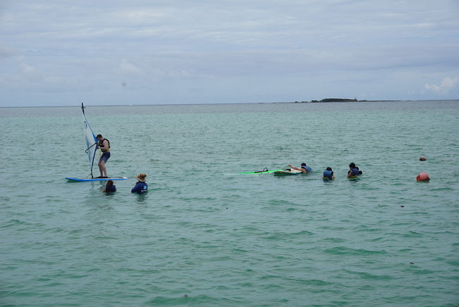 マリンスポーツをしました