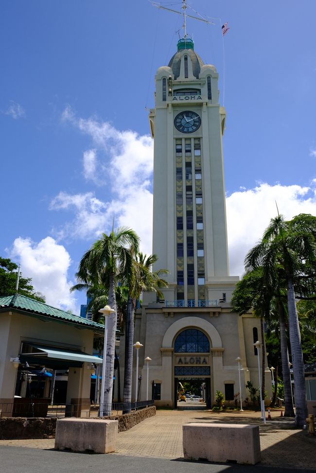 タワーを振り返ります。