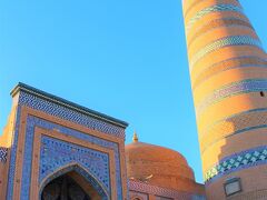 イスラム・ホジャ・ミナレットはヒヴァの中で一番高いミナレットで、此処も上ることができる