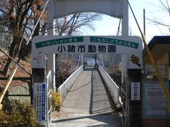 懐古園から隣の小諸市動物園には、橋でつながっています。
まだ時間もあるので、こちらも覗いてみることにします。