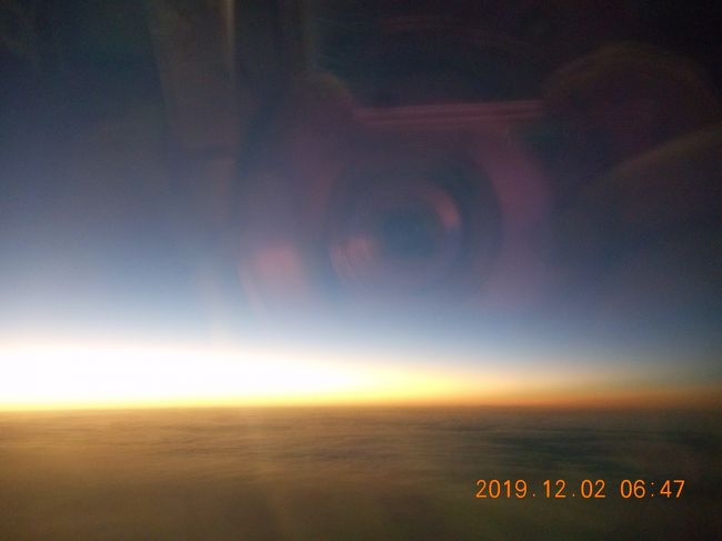 夜が明けていきます<br />あーあもう帰って来てしまった