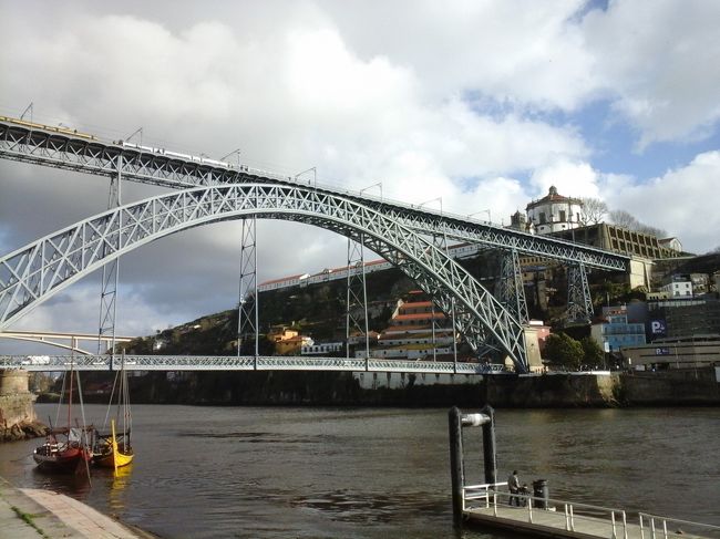 ドン.・ルイス一世橋を渡る。