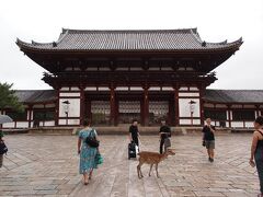 11：35　参道の突き当りは中門。
楼門で1716年頃の再建と伝わります。
元旦の8時から早朝までは通り抜けができるそうです。というのも、その時は拝観料が無料だから。