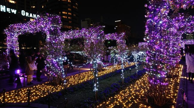 クリスマスに ホテルニューグランド でランチ 中華街と山下公園の夜景を堪能 横浜 神奈川県 の旅行記 ブログ By しんさん フォートラベル
