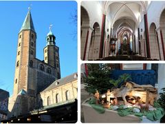 Marktkirche.（マルクト教会）

町の中心部に建つマルクト教会。この2つの尖塔のうち北側の塔には登ることが出来ます。