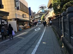 成田山の表参道に来ました。