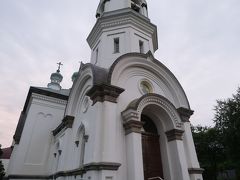 ベイエリアから八幡坂を上って、ハリストス正教会へ。

明治に入り、ロシアから来日した司祭によって建てられ、日本におけるロシア正教の布教・教育活動の原点となった場所です。建物内も入ることができますが、この時は閉館時間を過ぎていたので外から。