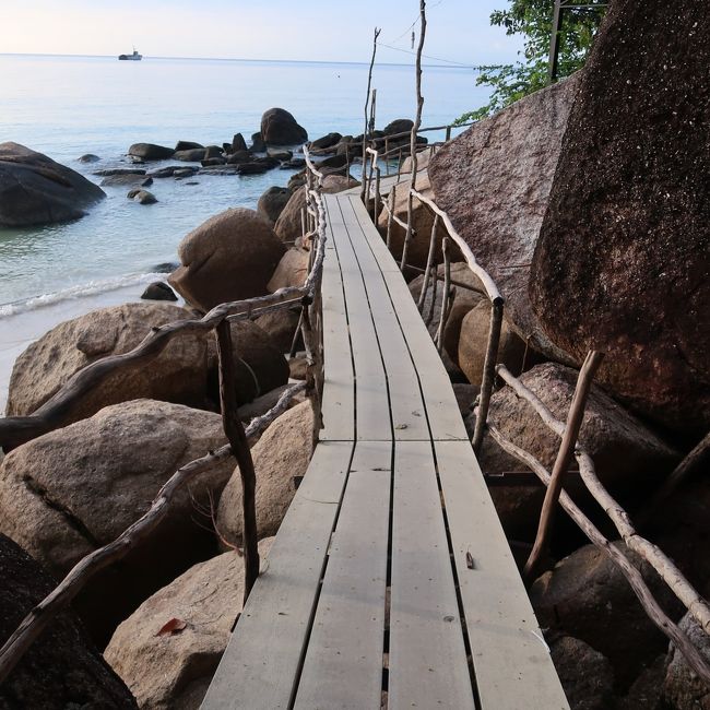 結構遠いです。