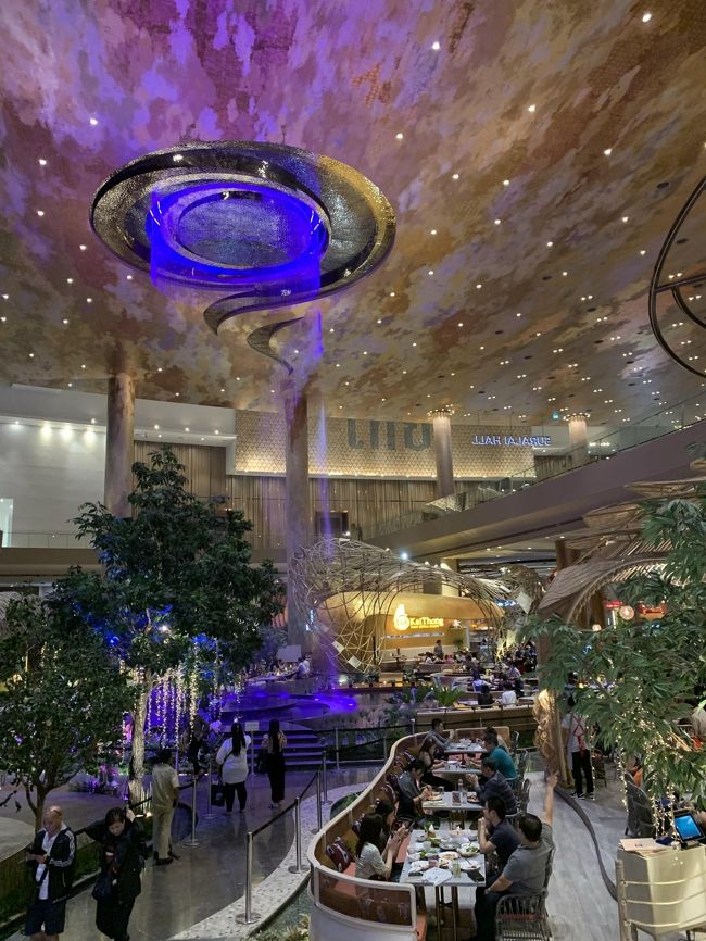 アイコンサイアム3日連続で来ていますが、まだ楽しいです（笑）<br /><br />今日はたくさん歩いてワットパクナムも見れたしプールでのんびりできたし美味しいタイアイスコーヒーも飲めて大満足の1日でした。<br /><br />