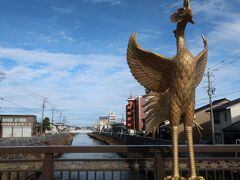 鳳鳴橋　千保川を渡る