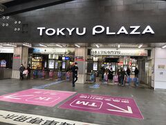 駅ターミナルビルは東急プラザとJRのグランデュオ