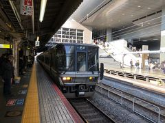 京都駅から普通電車で安土を目指す。