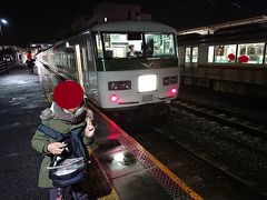  大垣駅へ戻るとちょうどムーンライトながらが入線してきました。