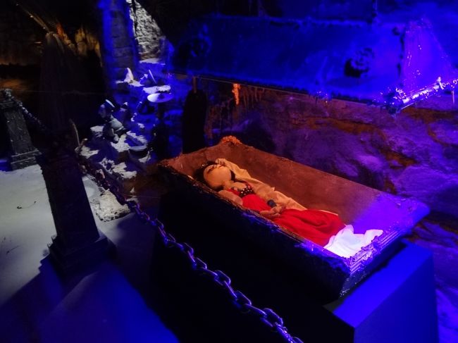 まぁ、こうして時折不気味な照明がつくだけと言えばそれまでですが、苦手なものは苦手です。