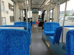 谷口屋で厚揚げを買って福井に来ました。とりあえずえちぜん鉄道で目的に。
途中から福井鉄道からの乗り入れ車に！