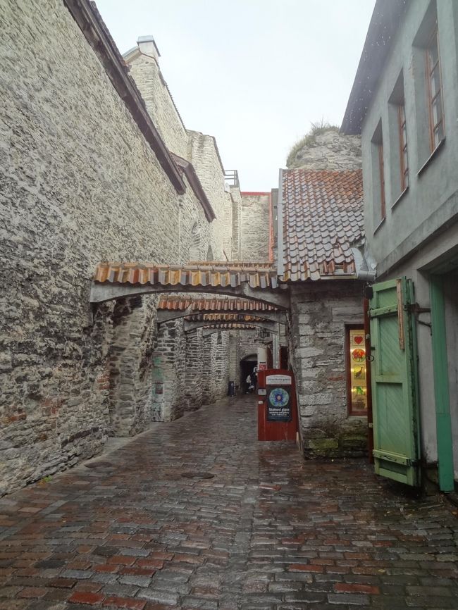 カタリナの小道。<br />まだ雨が降っていたけれど、ここも見ておきたいとおりだったのでほっとしました。