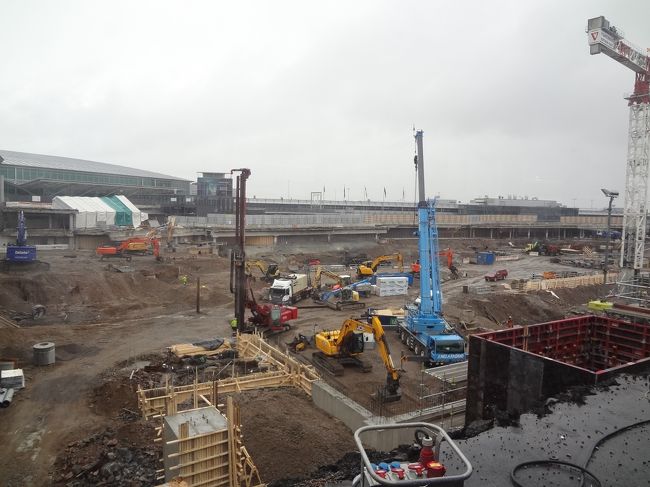 絶賛工事中のヴァンター国際空港。