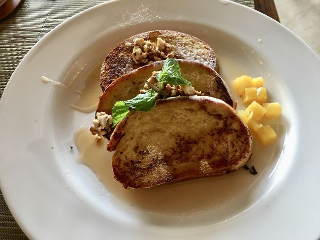 娘はフレンチトースト<br />こちらは美味しかったそうです！<br />ごちそうさまでした(^^)