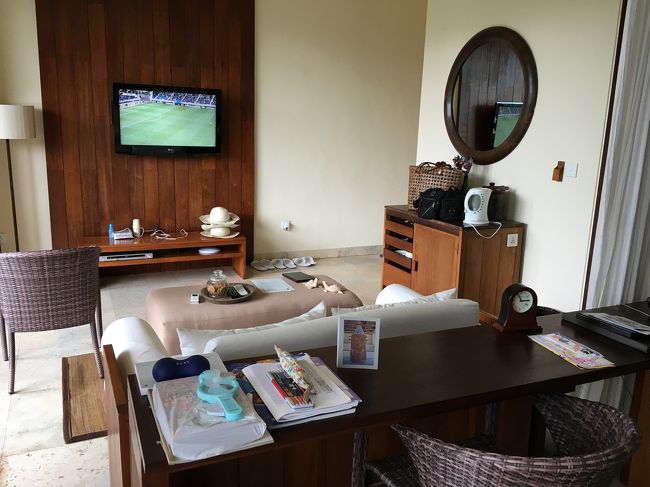 お部屋に戻ってきました